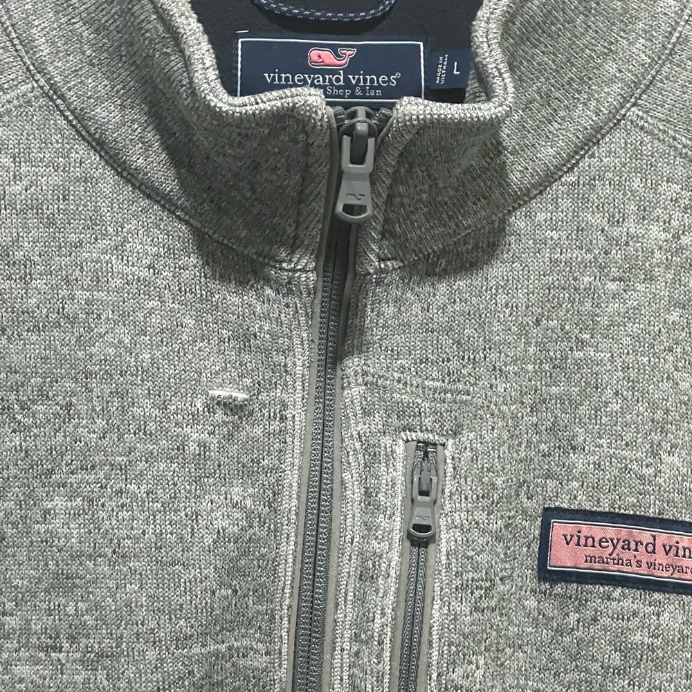 Vineyard Vines Gray Men's Sweater - Picture 5 of 8